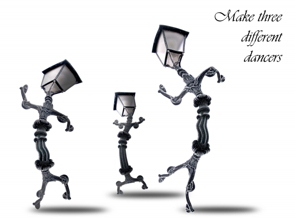 Creation of Lamp Dancers: Step 4